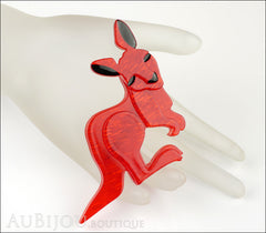 Erstwilder Kangaroo Pin Brooch Kanga the Kooky Roo Mannequin