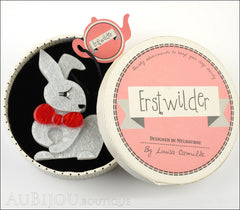 Erstwilder Pin Brooch Bouncing Bianca Bunny Rabbit Box