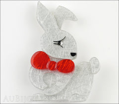 Erstwilder Pin Brooch Bouncing Bianca Bunny Rabbit Front