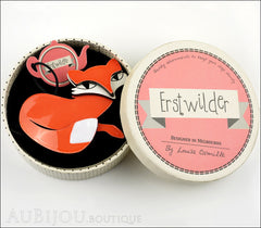 Erstwilder Pin Brooch Fletcher the Fetching Fox Box