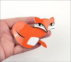 Erstwilder Pin Brooch Fletcher the Fetching Fox Model