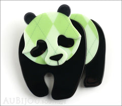 Erstwilder Pin Brooch Pepe the Pondering Panda Front