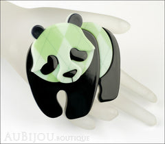 Erstwilder Pin Brooch Pepe the Pondering Panda Mannequin