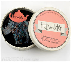 Erstwilder Pin Brooch Rhiannon the Radical Rhino Box