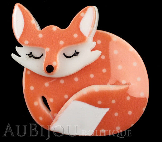 Erstwilder Pin Brooch Sacha Sleeping Fox Gallery