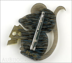 Erstwilder Pin Brooch The Manhattan Mouse Back