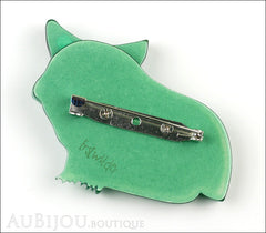 Erstwilder Pin Brooch Wary Warri Wombat Back