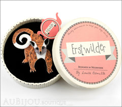 Erstwilder Possum Brooch Pin Parri Possom Box