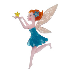 Erstwilder A Fairy Wish Brooch Pin Front
