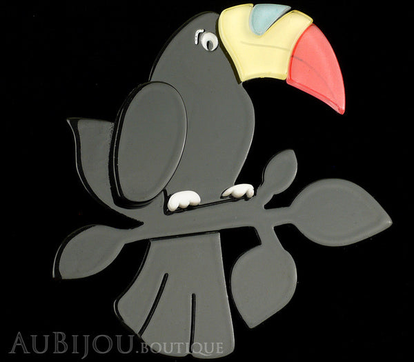 Erstwilder Bird Brooch Pin Talulah Toucan Black Gallery