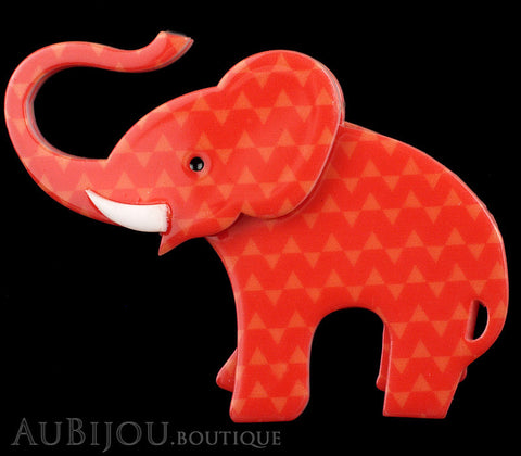 Erstwilder Brooch Pin Elizaveta The Elephant Red Gallery