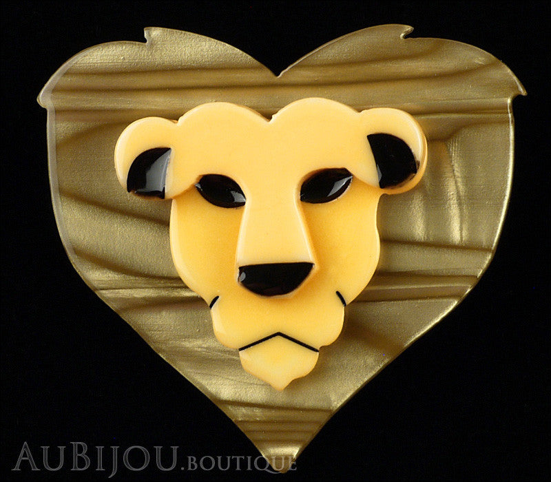 Erstwilder Brooch Pin Lionheart Lion Head Gallery