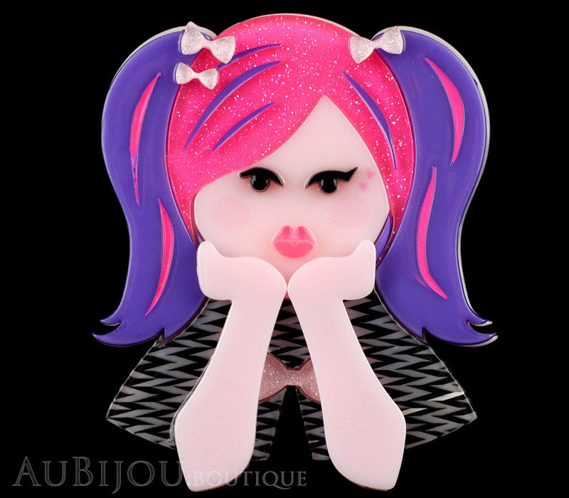 Erstwilder Bubblegum Pop Princess Harajuku Girl Brooch Pin Gallery