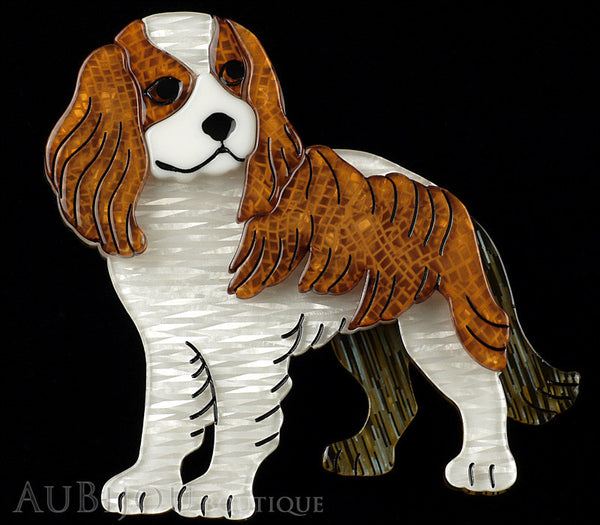 Erstwilder Cavalier King Charles Spaniel Dog Brooch Pin Gallery