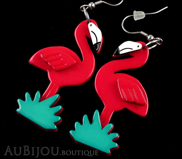 Erstwilder Flamboyant Flamingo Fair Bird Earrings Gallery