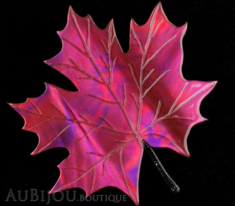 Erstwilder King Of Our Forest Maple Leaf Brooch Pin Gallery