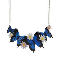 Erstwilder Necklace Tropical Odyssey Ulysses Butterfly Front