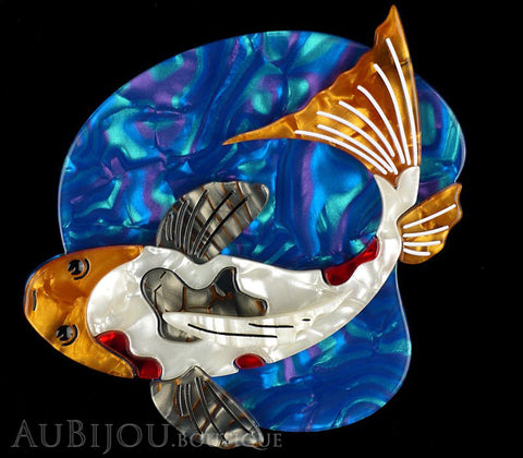Erstwilder Nishikigoi Koi Carp Fish Brooch Pin Gallery