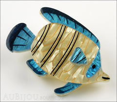 Erstwilder Pin Brooch Kissing Kirra Fish Side