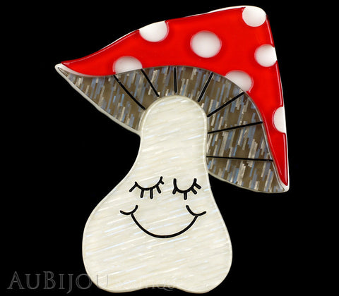 Erstwilder Pin Brooch Toadstool Mushroom Gallery