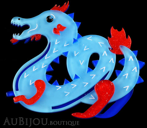 Erstwilder Tatsu The Terrifying Dragon Brooch Pin Gallery
