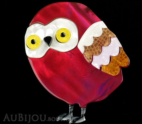 Erstwilder Young Archimedes Owl Brooch Pin Gallery