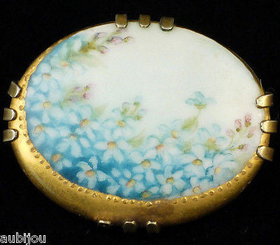 Porcelain brooch deals