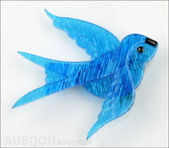 Erstwilder Bird Brooch Pin Bluebird of Happiness Front