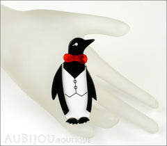 Erstwilder Bird Brooch Pin Percival Penguin Mannequin