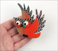 Erstwilder Bird Pin Brooch Francine’s Flight Owl Model