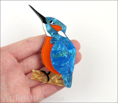 Erstwilder Bird Pin Brooch Karmen Kingfisher Model