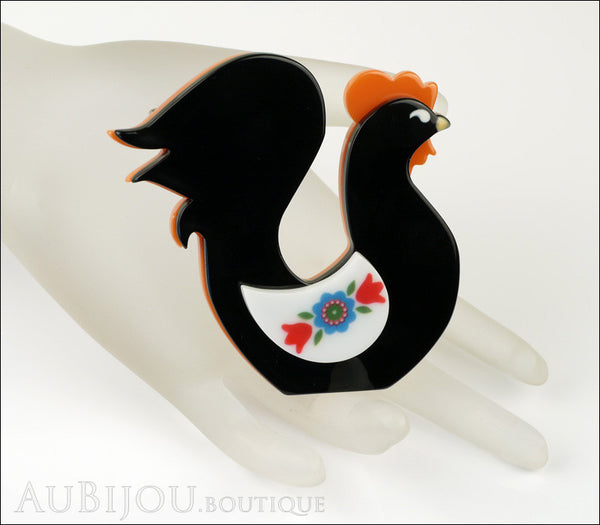 The Raging Rooster Erstwilder Bird Pin Brooch Ricky the Raging Rooster – AuBijou Boutique