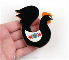 The Raging Rooster Erstwilder Bird Pin Brooch Ricky the Raging Rooster – AuBijou Boutique