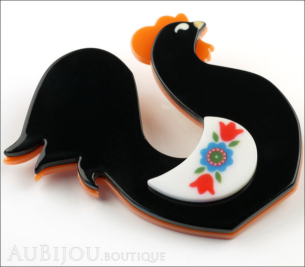 The Raging Rooster Erstwilder Bird Pin Brooch Ricky the Raging Rooster – AuBijou Boutique