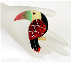 Erstwilder Bird Pin Brooch Terrence Toucan Mannequin