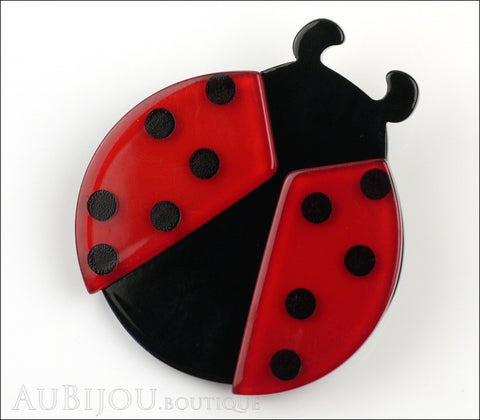 Erstwilder Brooch Pin Loving Lila Ladybug Gallery
