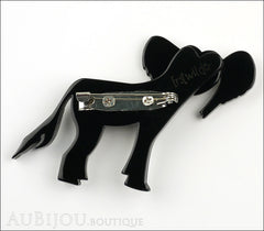 Erstwilder Dog Pin Brooch Chad the Chinese Crested Back