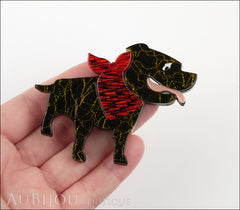 Erstwilder Dog Pin Brooch Staffy Stan Staffordshire Terrier Model