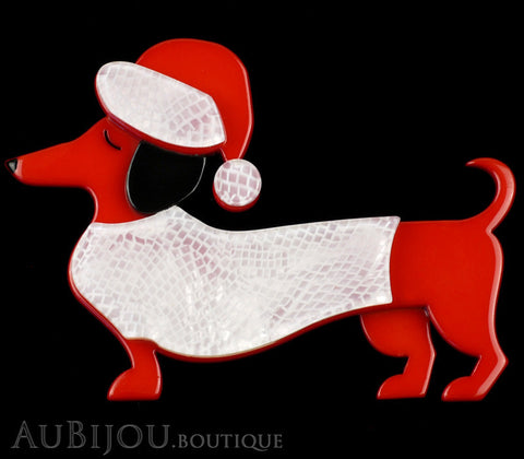 Erstwilder Dutch Hound Dog Pin Brooch Christmas Spiffy Gallery