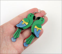 Erstwilder Earrings Pancha’s Parrots Green Model